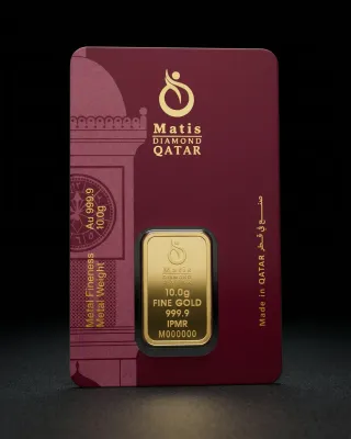 سبيكة ذهب 10 غرام عيار 999.9