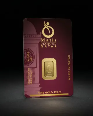 سبيكة ذهب 1 غرام عيار 999.9